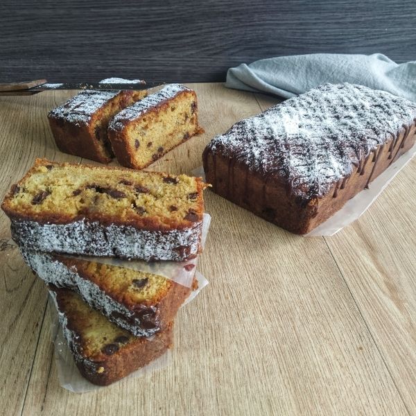 Cake de Plátano con Chispas de Chocolate Felié Pastelería